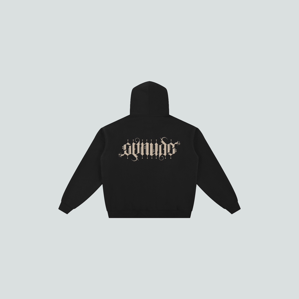 GetNude Ambigram Zip Hoodie