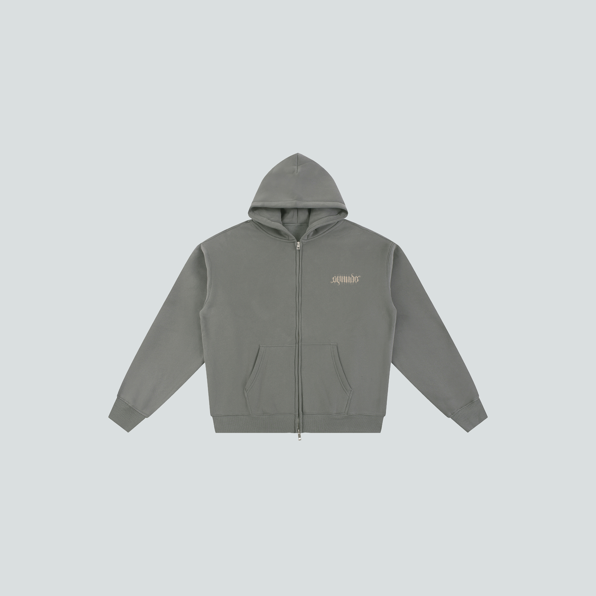 GetNude Ambigram Zip Hoodie