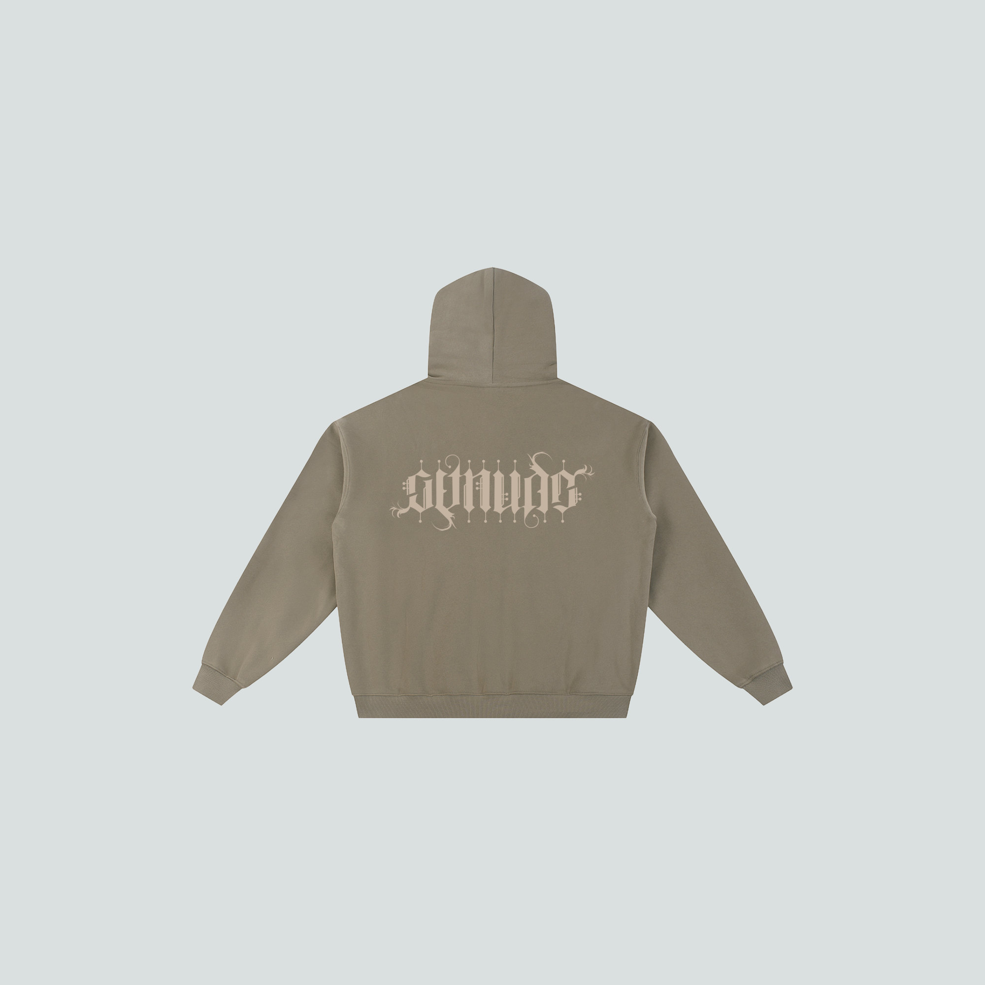 GetNude Ambigram Zip Hoodie
