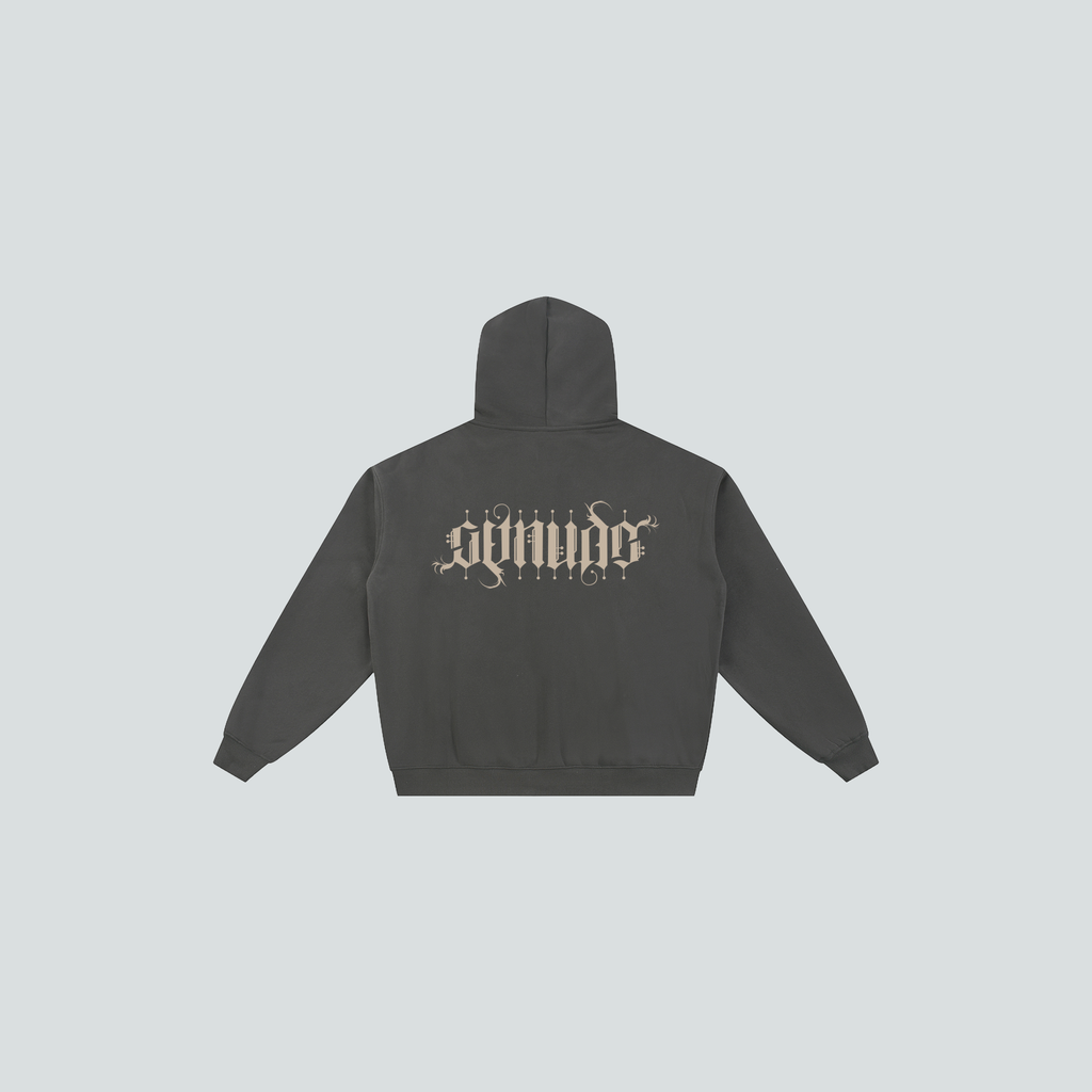GetNude Ambigram Zip Hoodie