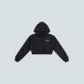 GetNude Ambigram Cropped Hoodie