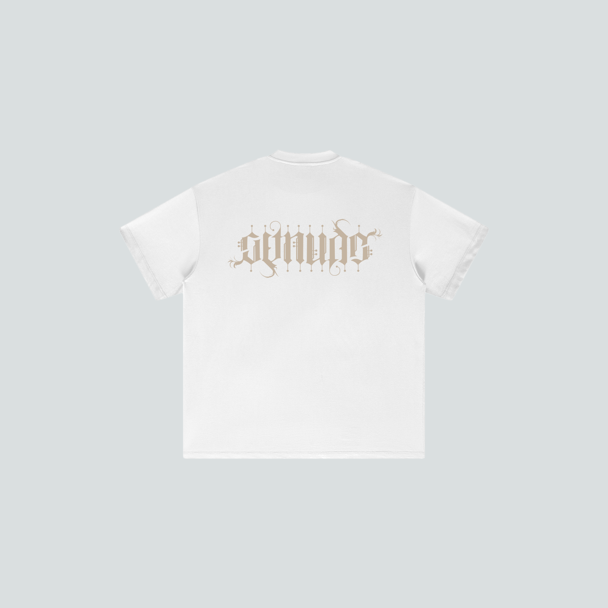 GetNude Ambigram Heavyweight T-Shirt