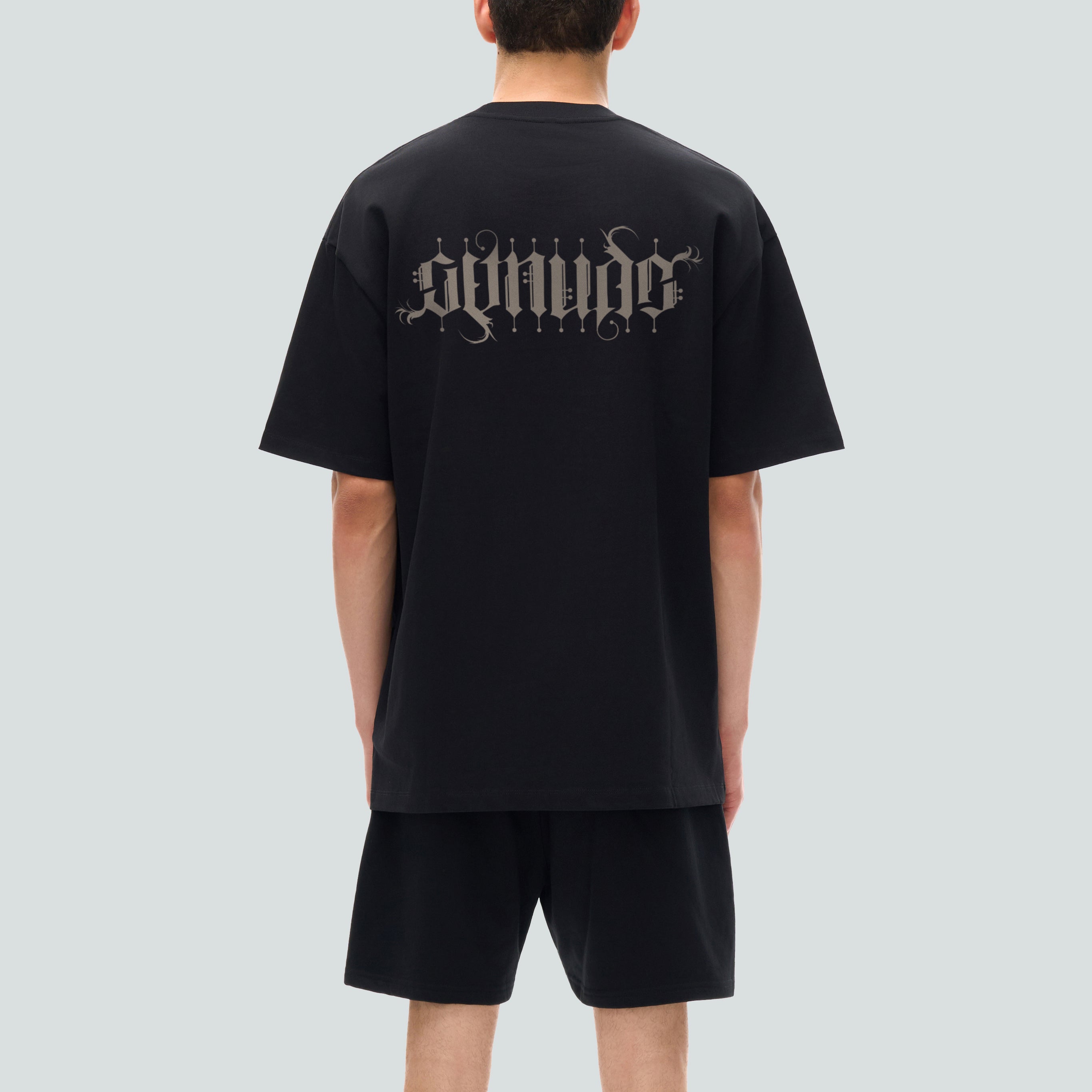 GetNude Ambigram Heavyweight T-Shirt