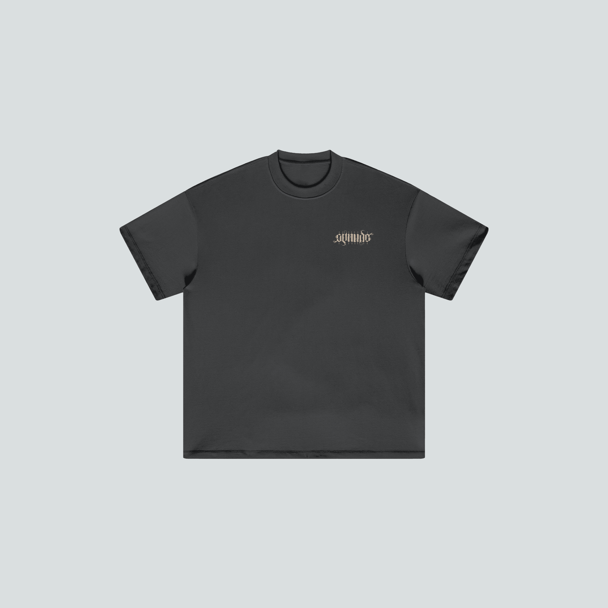 GetNude Ambigram Heavyweight T-Shirt