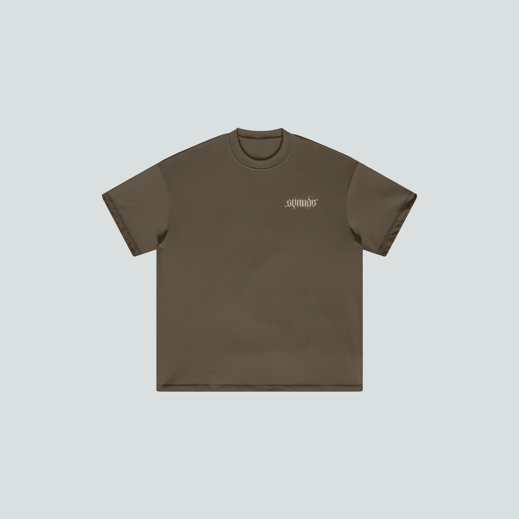 GetNude Ambigram Heavyweight T-Shirt