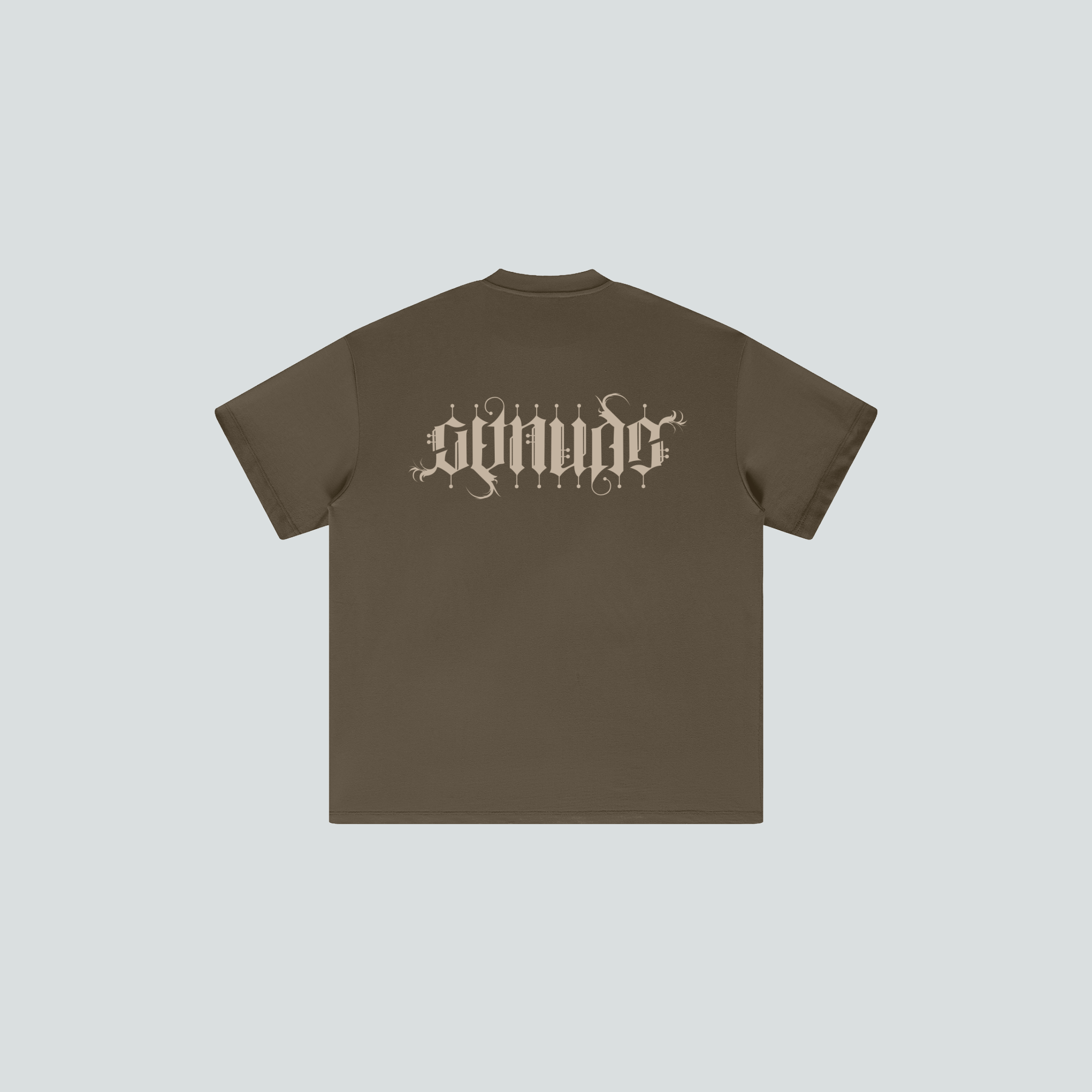 GetNude Ambigram Heavyweight T-Shirt